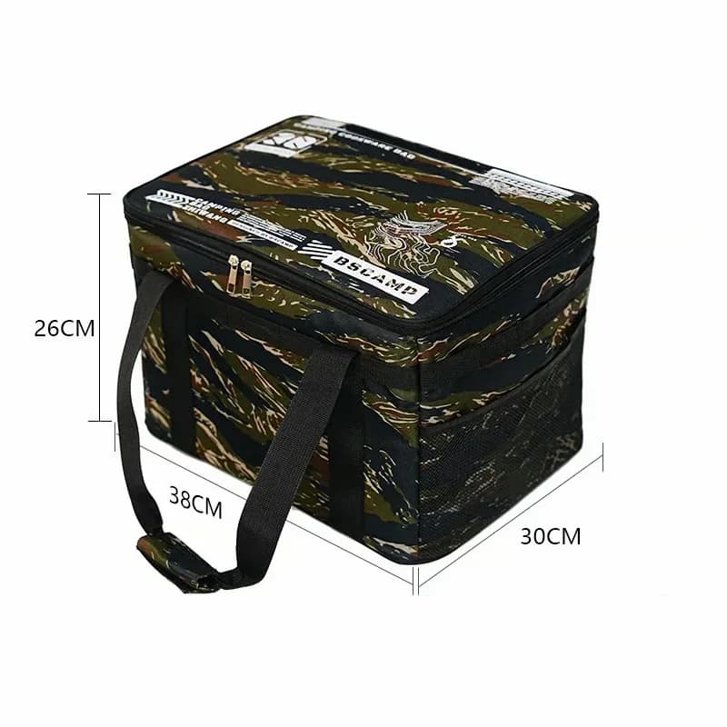30L Waterproof Outdoor Folding Storage Bag, Khaki - View 15