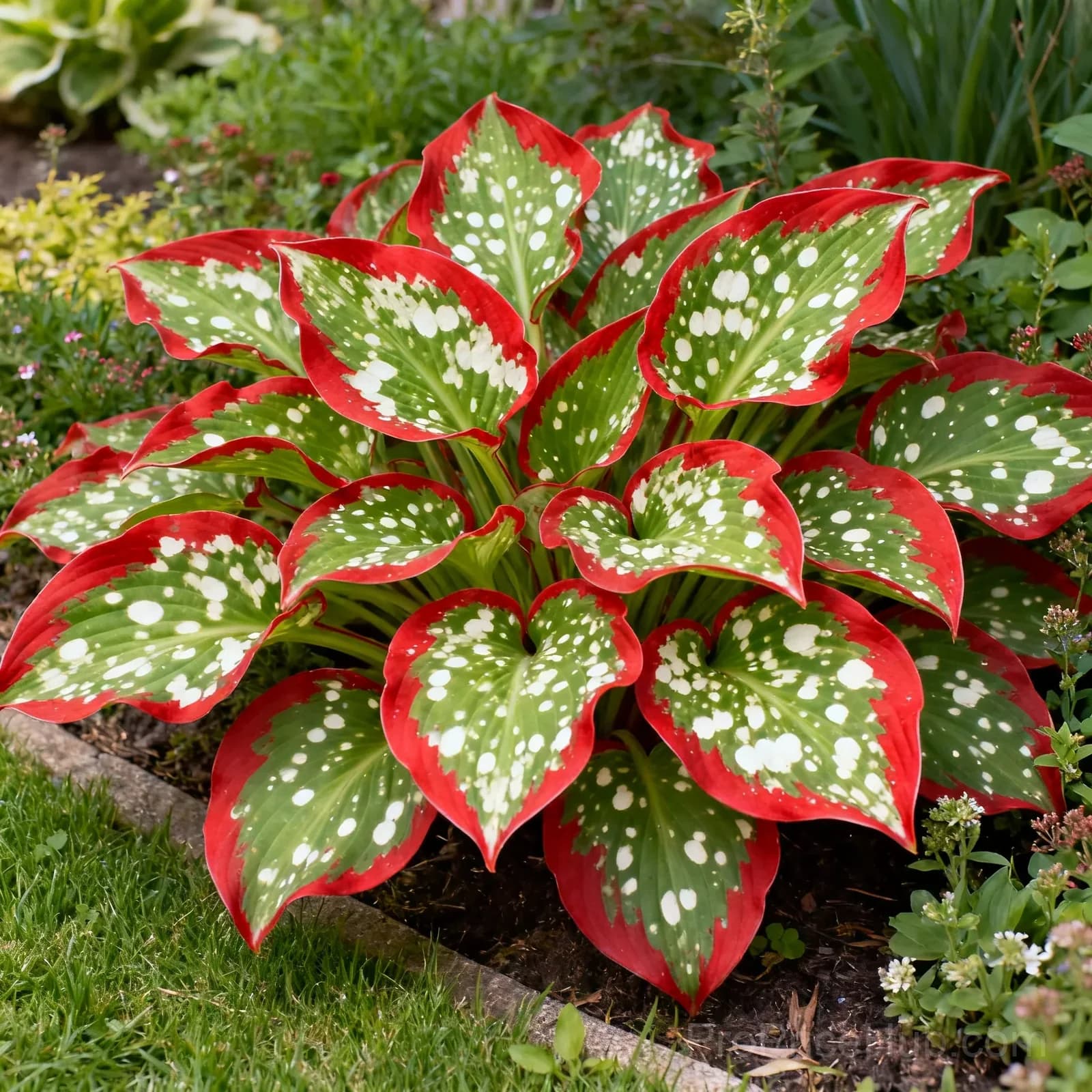Rare Colored Hosta Rhizome - Live Perennial Plant Root for Shade Gardens - View 7