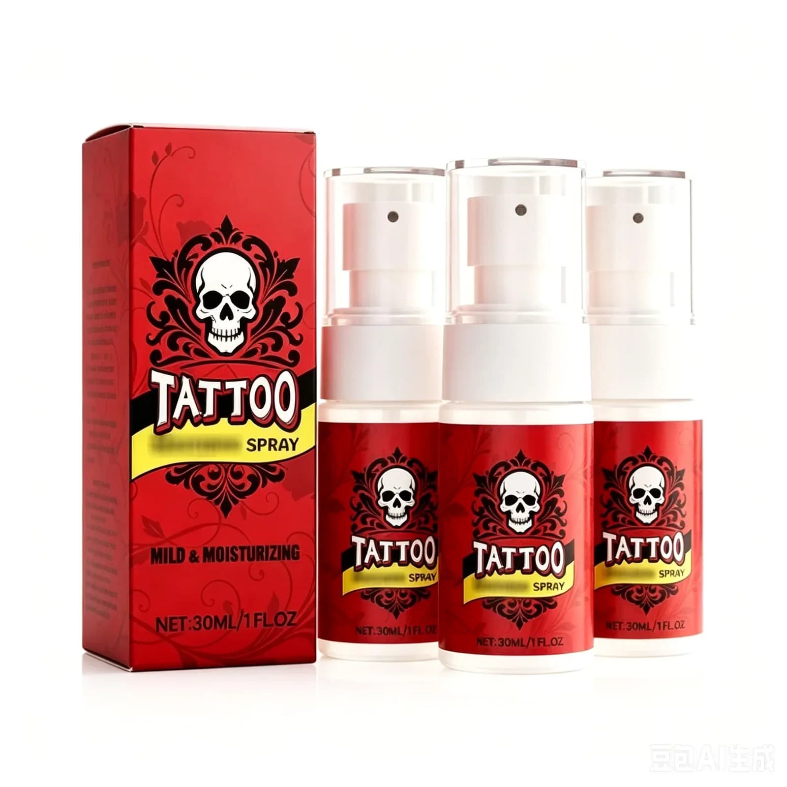 Tattoo Aftercare Moisturizing Spray, 1-Pack - View 12