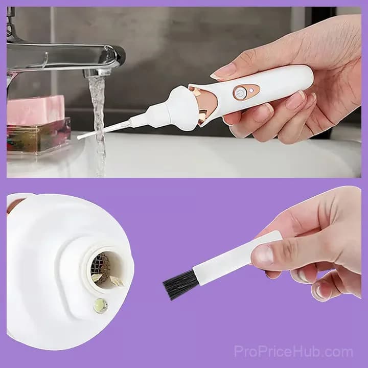 Painless Ear Cleaning Tool for Family, White - View 7