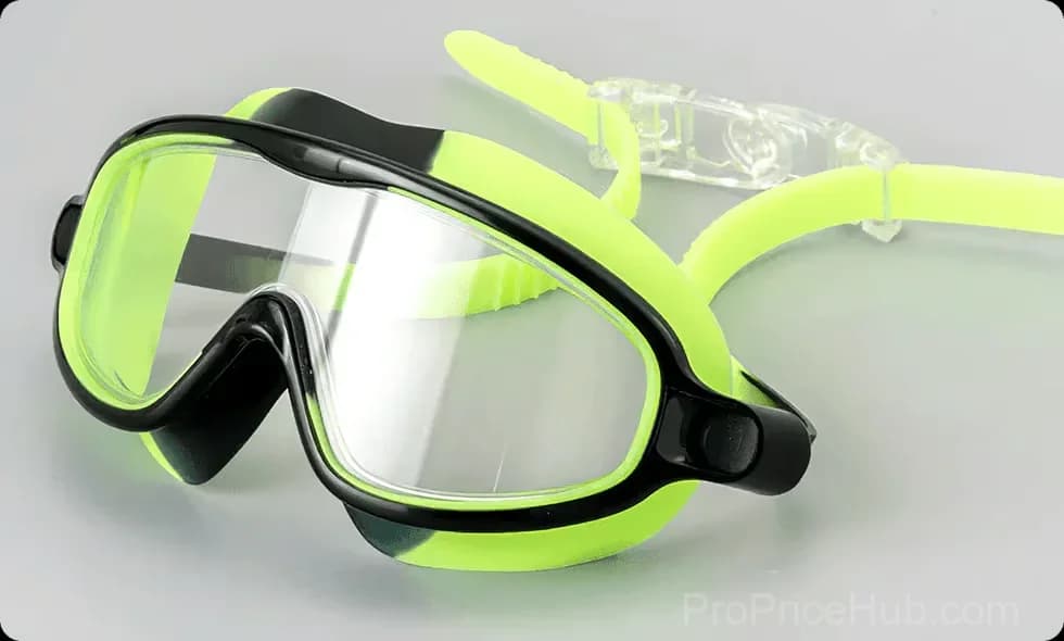 Kids Anti-Fog Swimming Goggles with Nose Clip & Ear Plugs, Light Blue - View 17