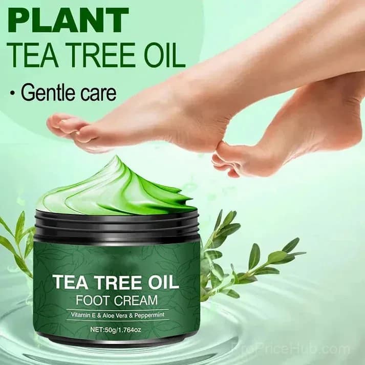 Soothing Aloe Vera & Tea Tree Foot Moisturizer, 2-Pack - View 4