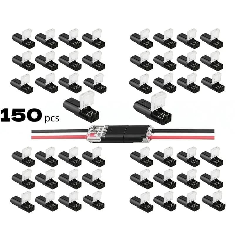 Fast-Fit 2-Pin Double-Wire Plug-in Connectors - View 11