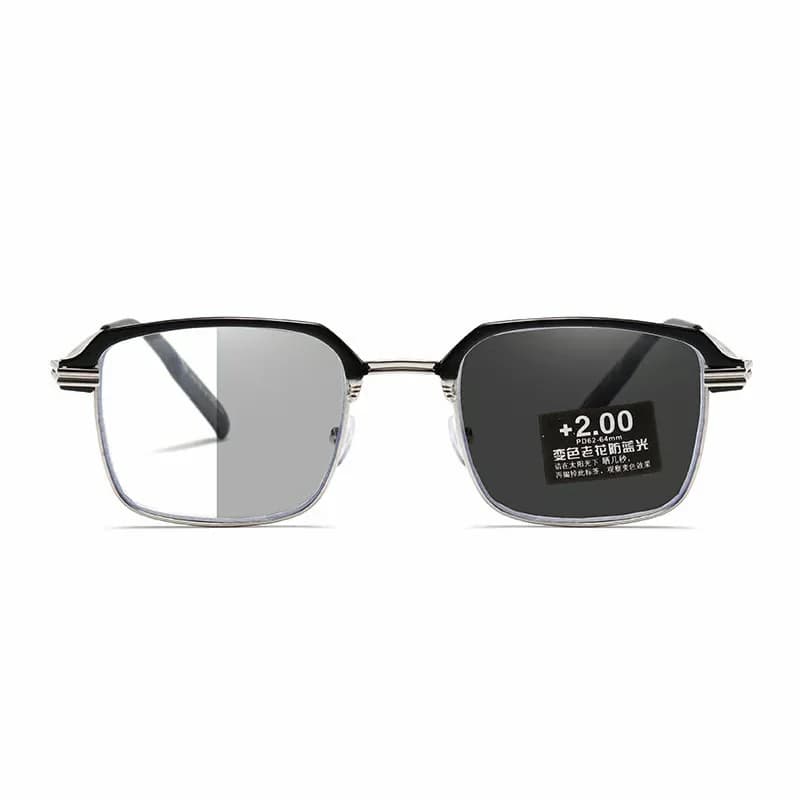 Auto-Adjusting HD Reading Glasses, Gold Frame - View 5