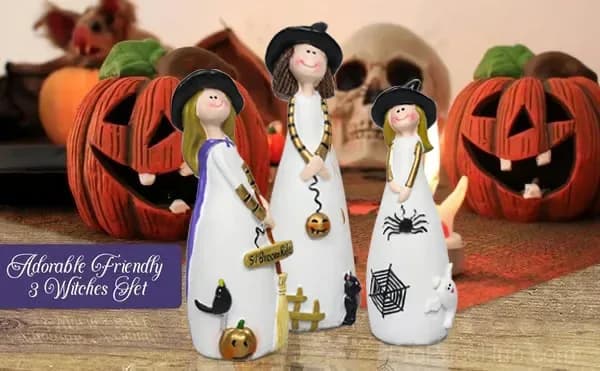 Halloween Witch Decoration for Home Decor, Style A - View 2