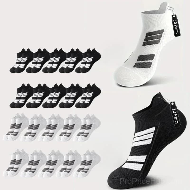 Unisex Low-Cut No-Show Sports Socks - View 11