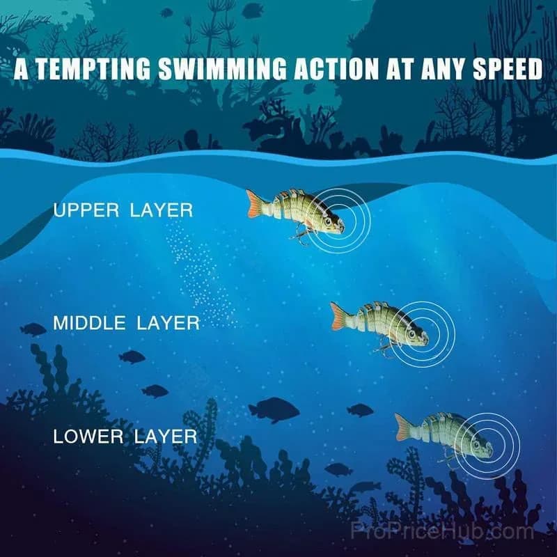 Lifelike Fishing Lures for Freshwater and Saltwater - View 6