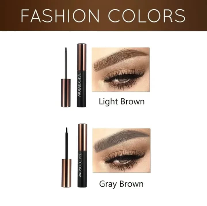 Waterproof Semi-permanent Eyebrow Gel - Light Brown - View 7