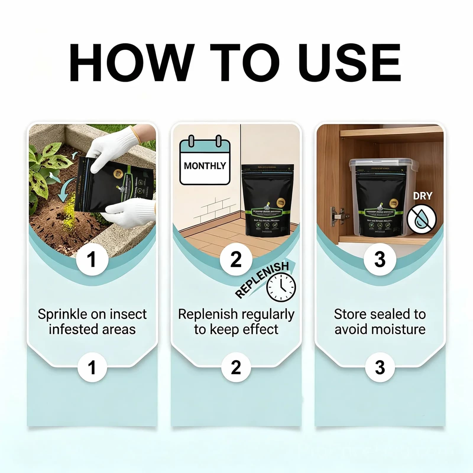 Eco-Friendly Monthly Repellent, 1 Pack - View 10
