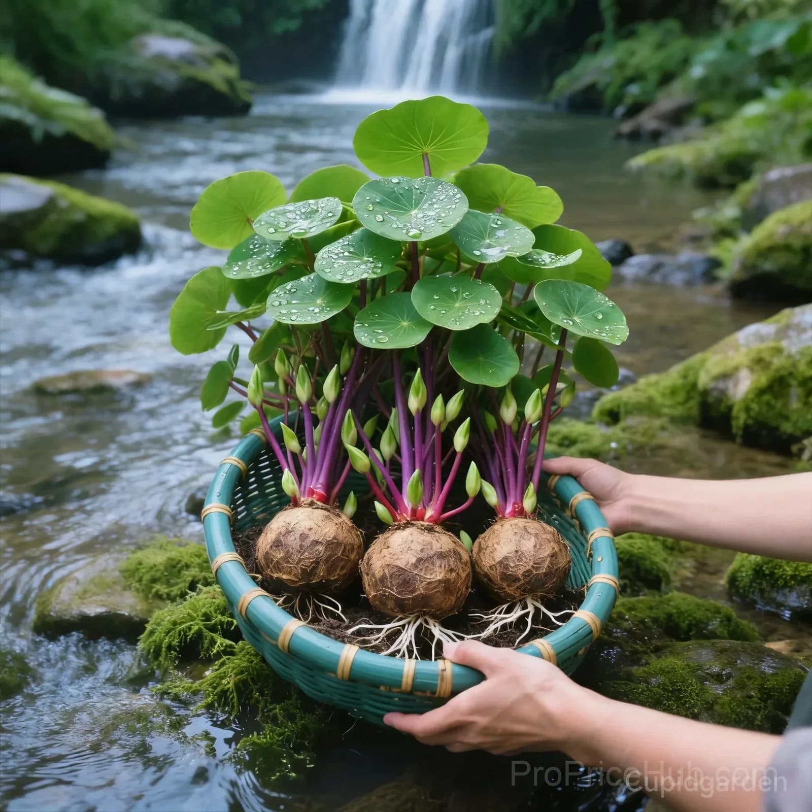 Red Rattan Stephania Erecta Houseplant - View 7