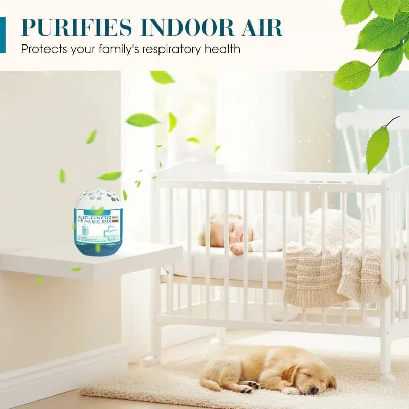 Indoor Air Purifier Dust Removal Magic Box, 1 Piece - View 5
