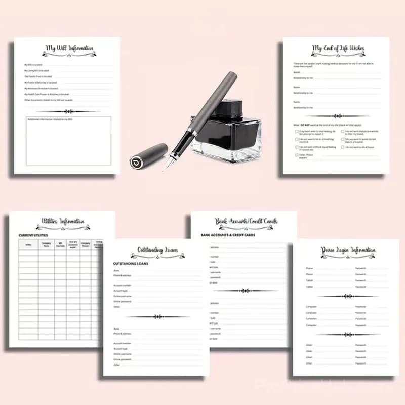 Sh*t...I'm Dead! End of Life Planner, Single Copy - View 17