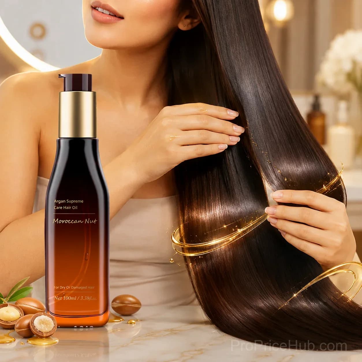 Intense Repair Hair Oil for Dry Hair & Frizz Control - View 6