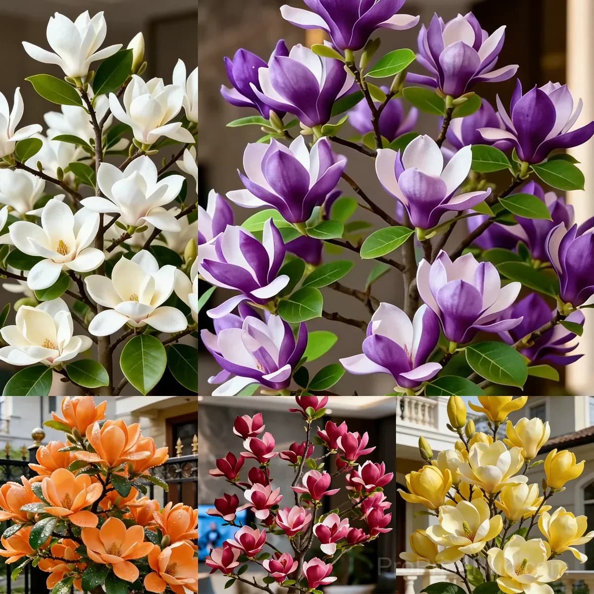 Magnolia Liliiflora Bulbs - Fragrant Purple Blooms - View 11