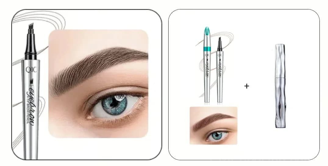 3D Waterproof Eyebrow Pencil, Light Brown, 2-Pack - View 30