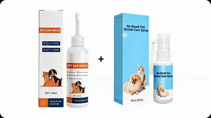 Pet Ear Cleaner with Aloe for Dogs & Cats, 120ml - View 12