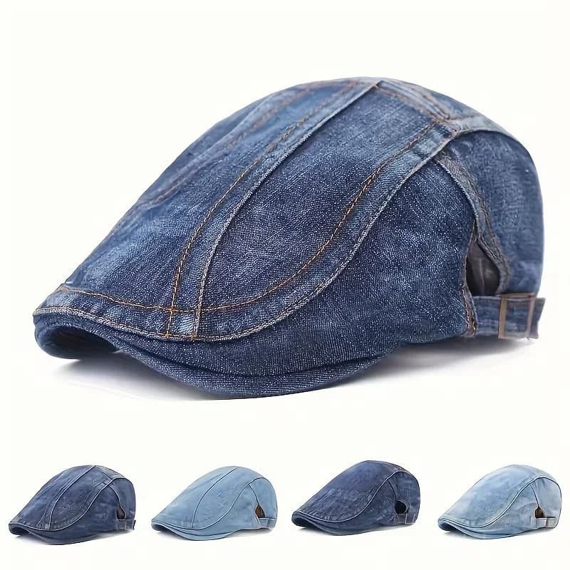 Unisex Vintage Beret Cap - View 12