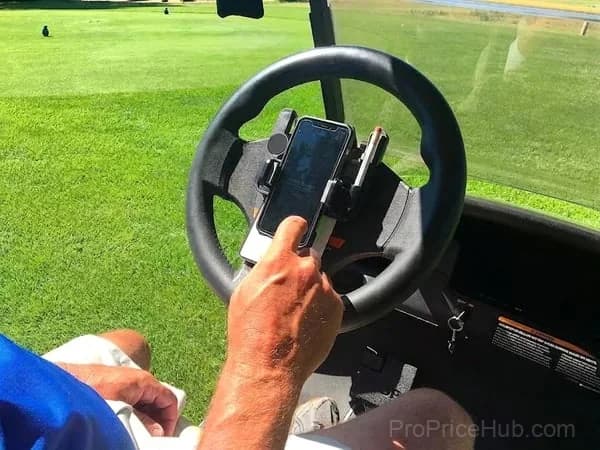 Golf Cart Steering Wheel Phone Holder - View 8