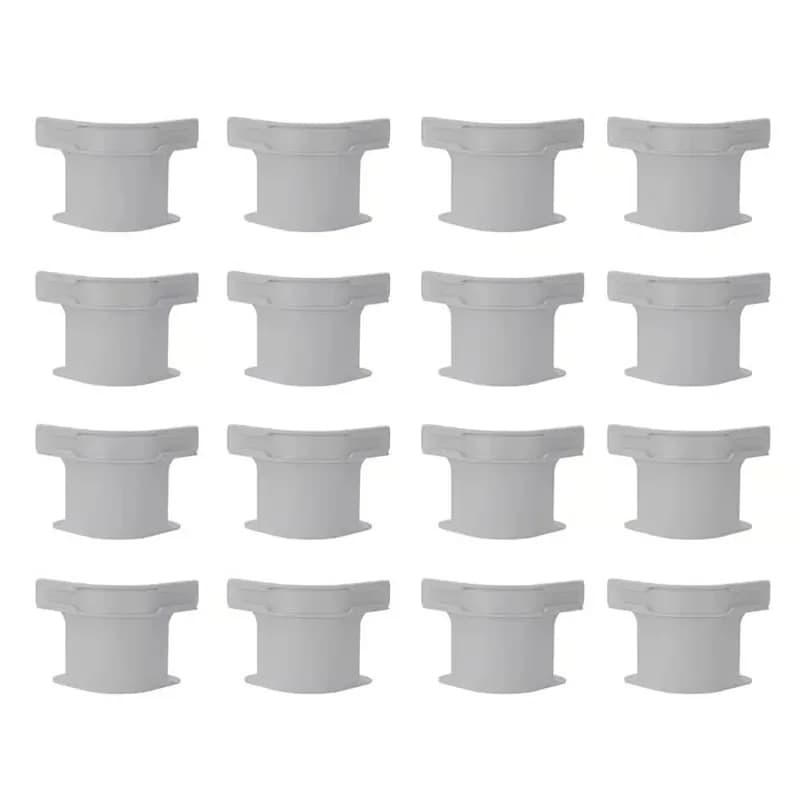 Bed Sheet and Cover Fastener Set, 8-Piece, White - View 4