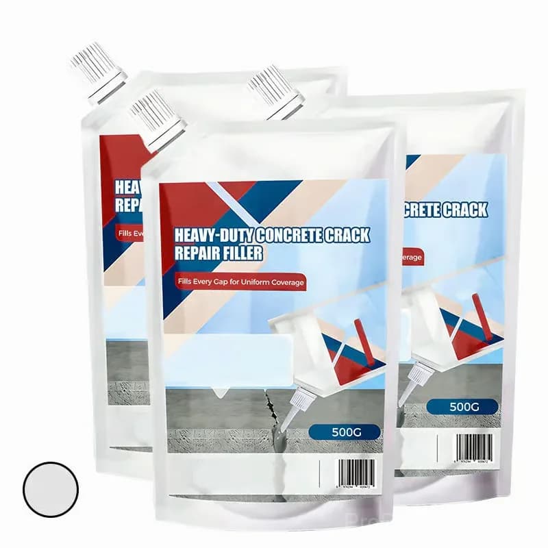 Heavy-Duty Concrete Crack Repair Adhesive, White, 200g - View 17