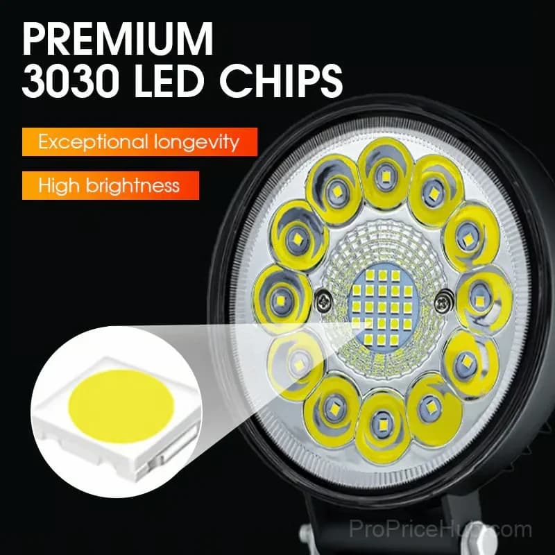 4-Inch 99W LED Off-Road Light Pod, 1 Piece - View 5
