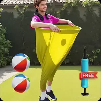 Granny Pants Toss Lawn Game Kit, Blue, 1 Set - View 12