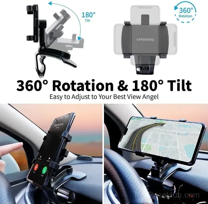 360° Rotating Car Phone Holder - View 4