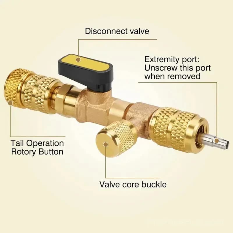 Professional AC Valve Core Remover & Installer Kit - View 4