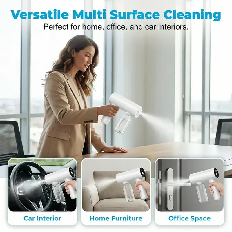 Cordless Nano Atomizer Disinfectant Sprayer Gun, 1 Pc - View 4