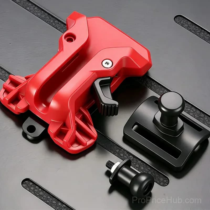 Portable Self-Locking Power Tool Holster, Red, 1 Pack - View 5