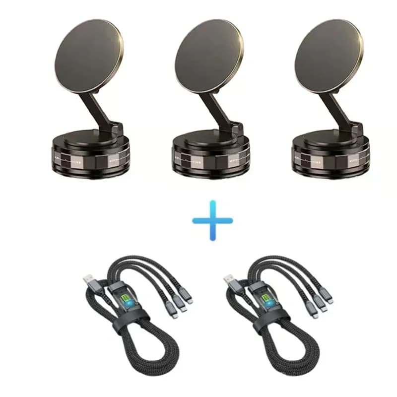 360° Adjustable Vacuum Magnetic Car Phone Holder, 1-Pack - View 20
