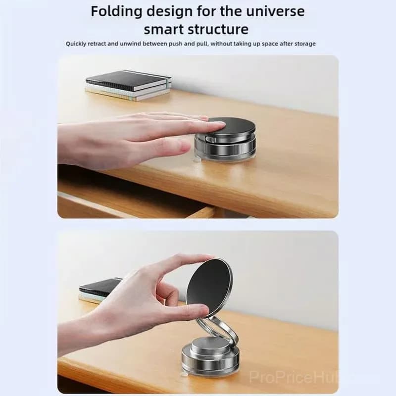 360° Adjustable Vacuum Magnetic Car Phone Holder, 1-Pack - View 7