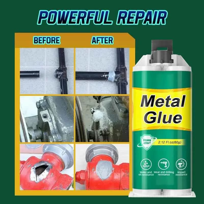 High-Strength Metal Repair Glue, Fast Curing Permanent Bond - View 9