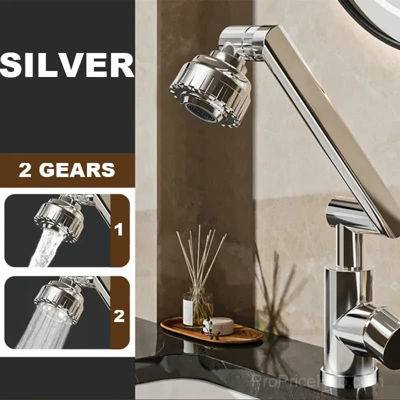Grey 2-Mode Universal Hot and Cold Faucet Attachment - View 16