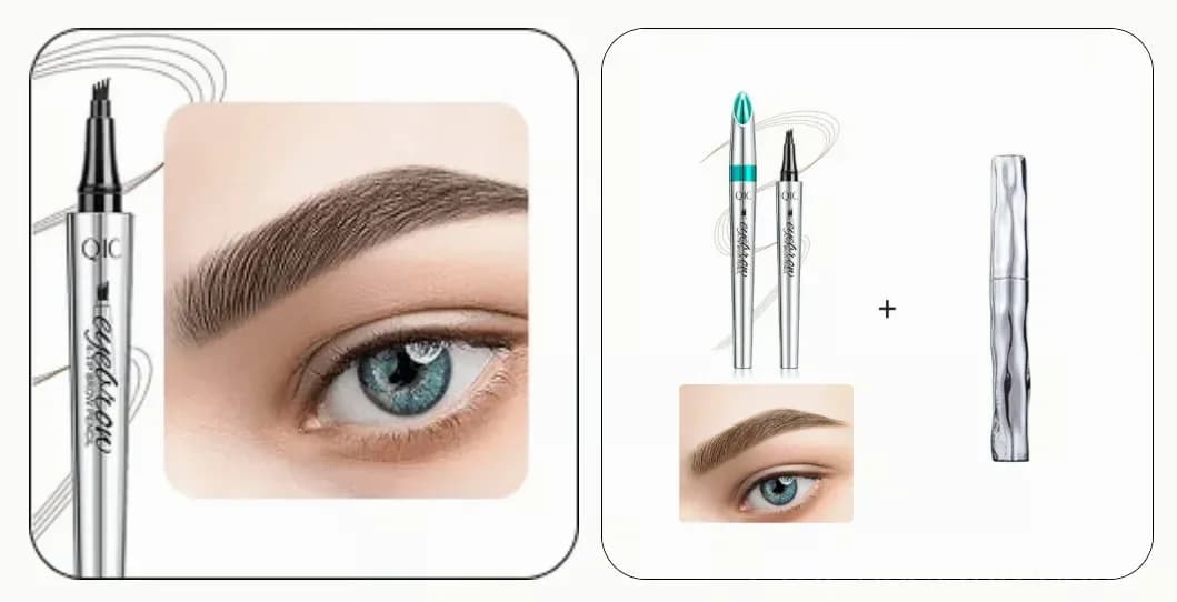 3D Waterproof Eyebrow Pencil, Light Brown, 2-Pack - View 28