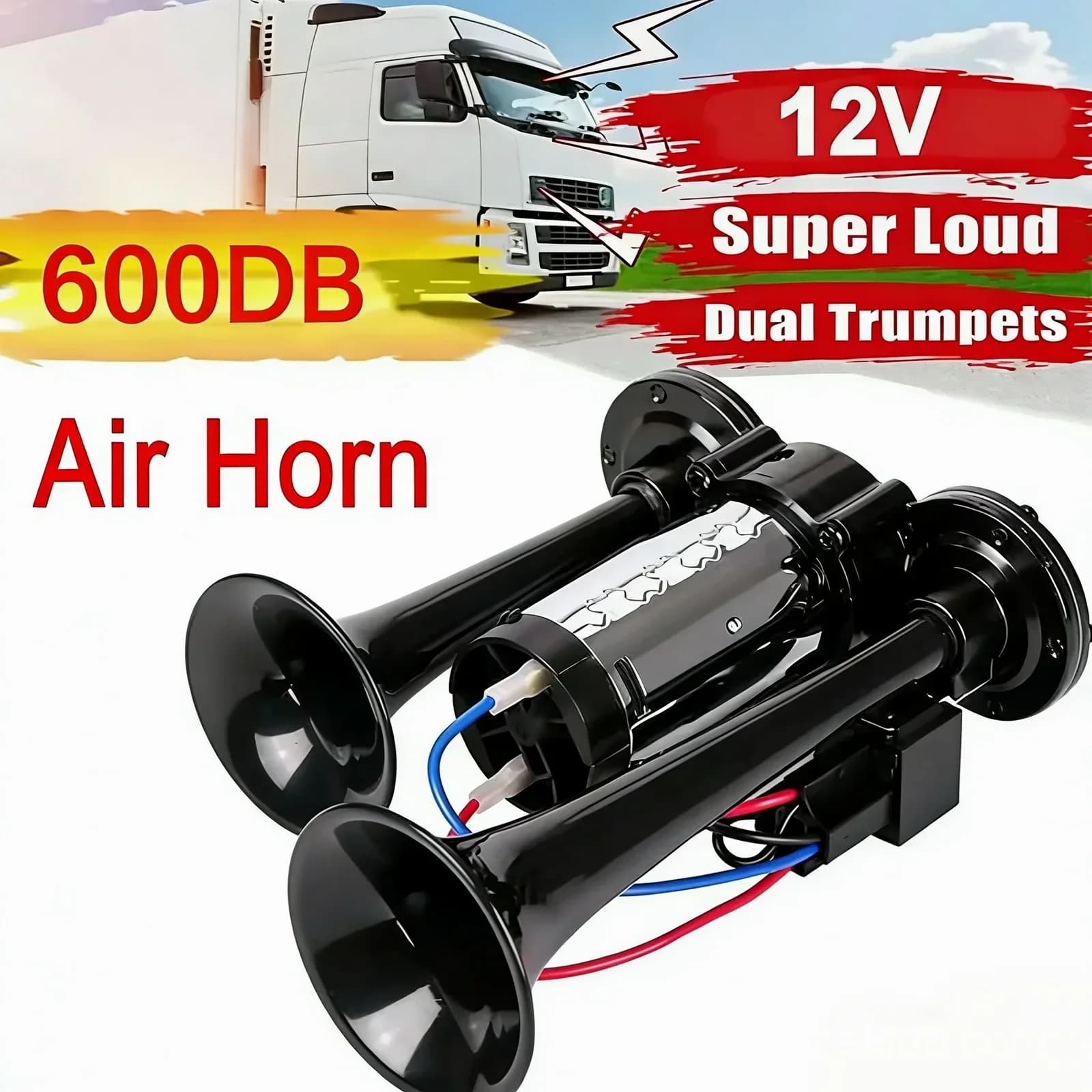 Train Air Horn for Trucks and Cars - View 4