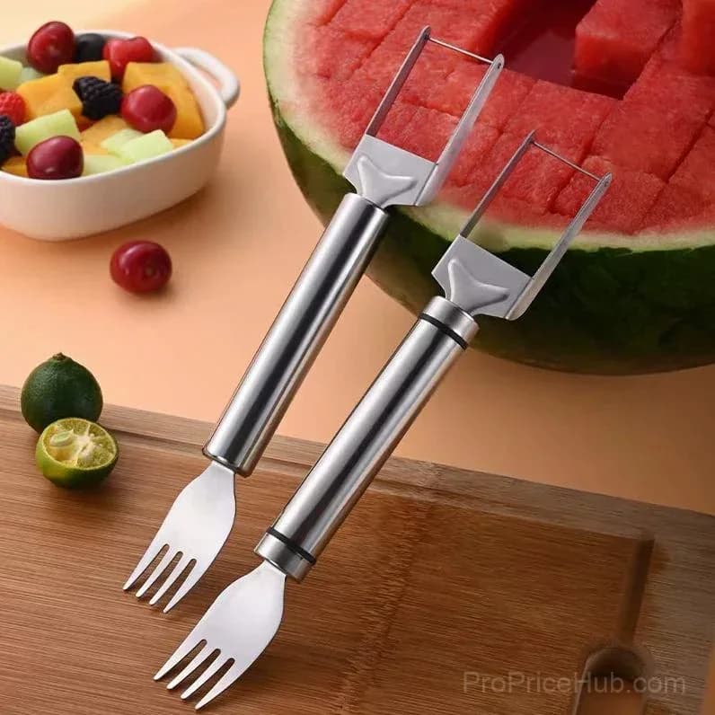 Upgraded Watermelon Fork Slicer Cutter Tool - View 2