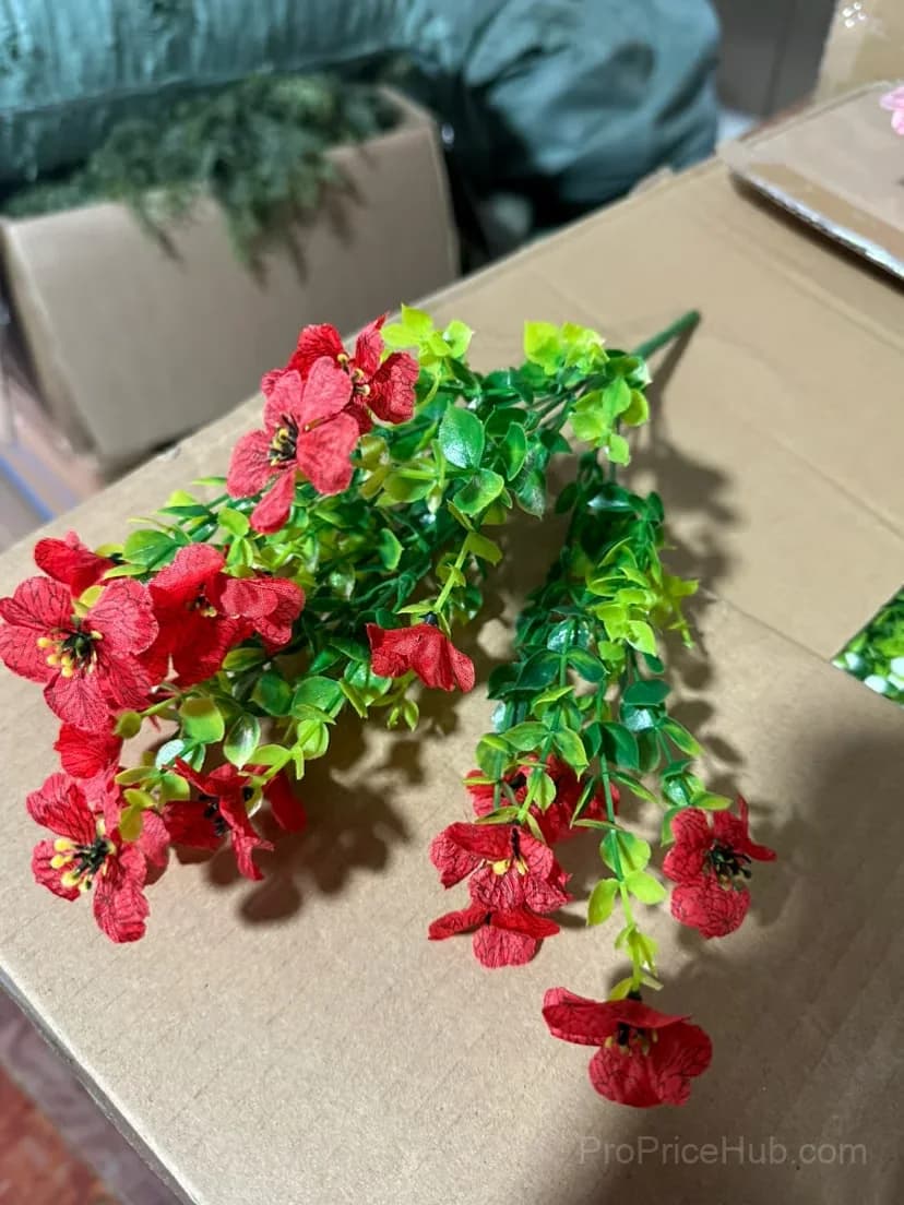High-Quality Artificial Flowers, 6 Pieces for One Pot, All Colors - View 6
