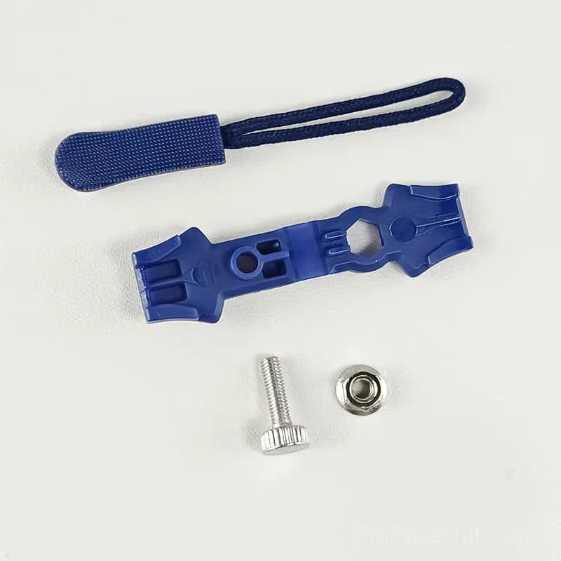Black Zipper Puller Repair Kit, Easy Install, 10-Piece - View 19