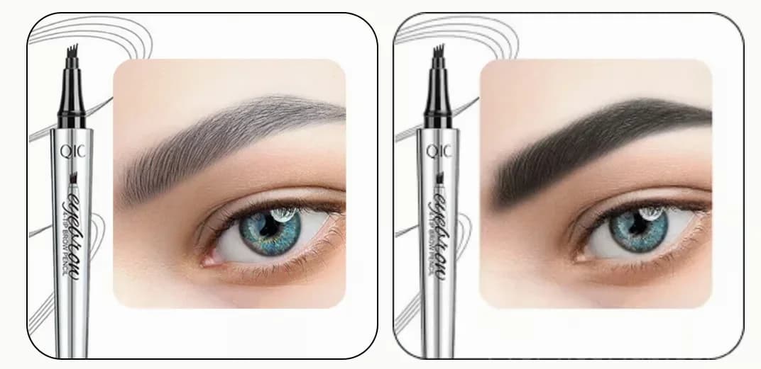 3D Waterproof Eyebrow Pencil, Light Brown, 2-Pack - View 56