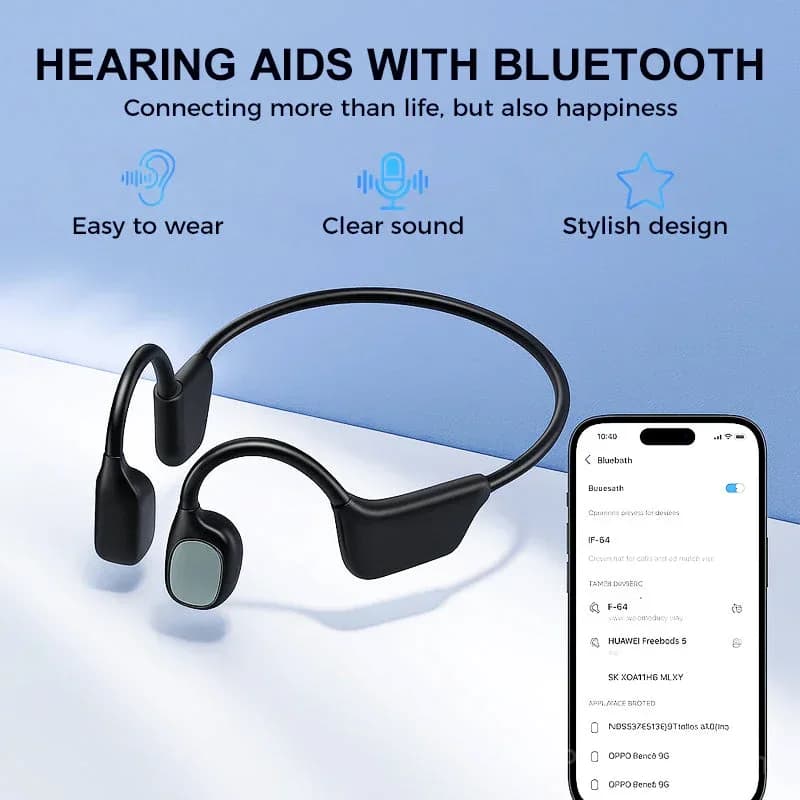 Smart Bone Conduction Hearing Earphones - View 7