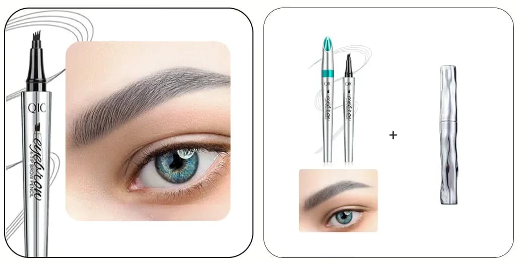 3D Waterproof Eyebrow Pencil, Light Brown, 2-Pack - View 62