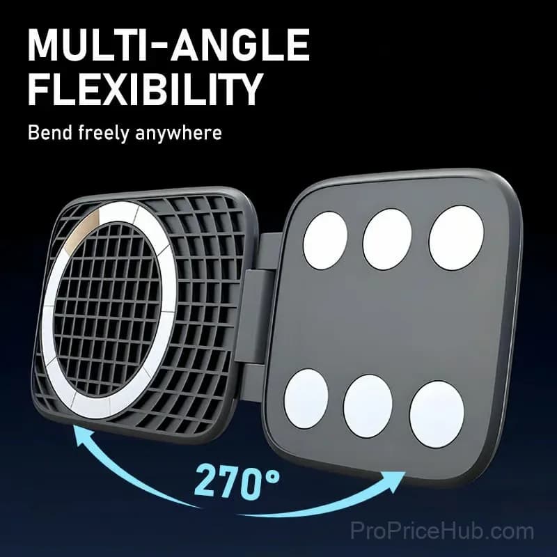 Magnetic Strong-Hold Phone Mount, Black - View 8