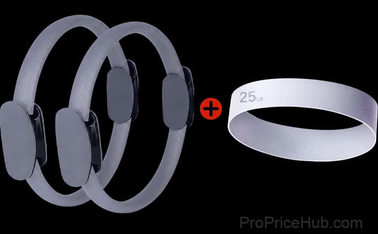 Purple Pilates Ring Fitness Trainer Resistance Circle - View 27