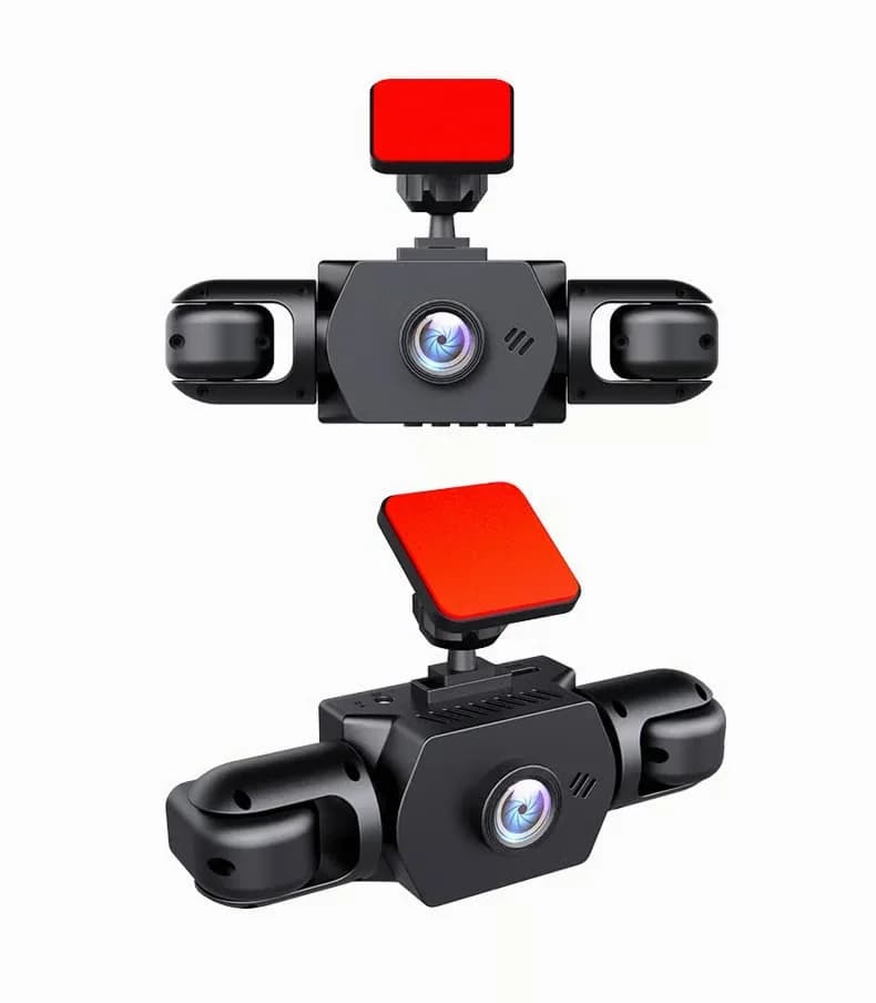 Full View 4-Side Wired Car Dashcam System, No Memory Card - View 3