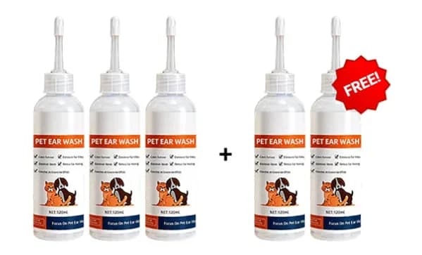 Pet Ear Cleaner with Aloe for Dogs & Cats, 120ml - View 10