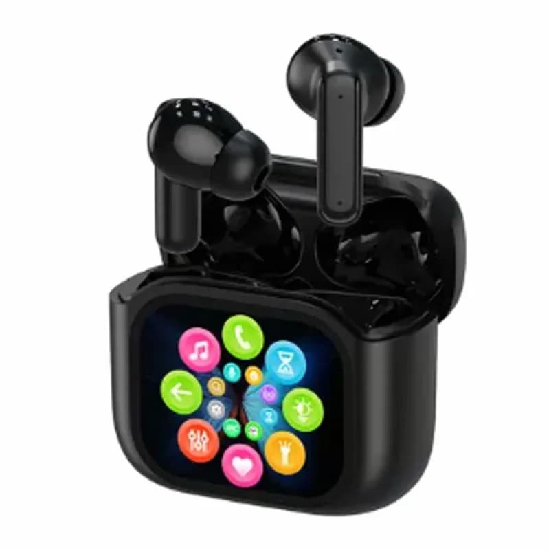 Touch-Control Bluetooth Headset with Clear Sound, Black - View 6