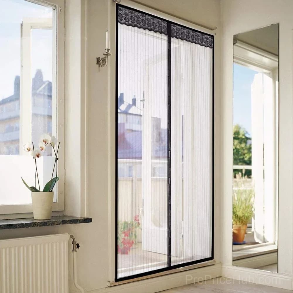 Magnetic Screen Door, Hands-Free Patio Entry - View 12