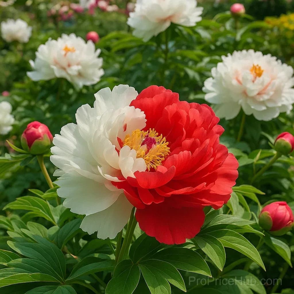 Rare Double Peonies - Big Beautiful Blooms, Seeds & Bulbs - View 8