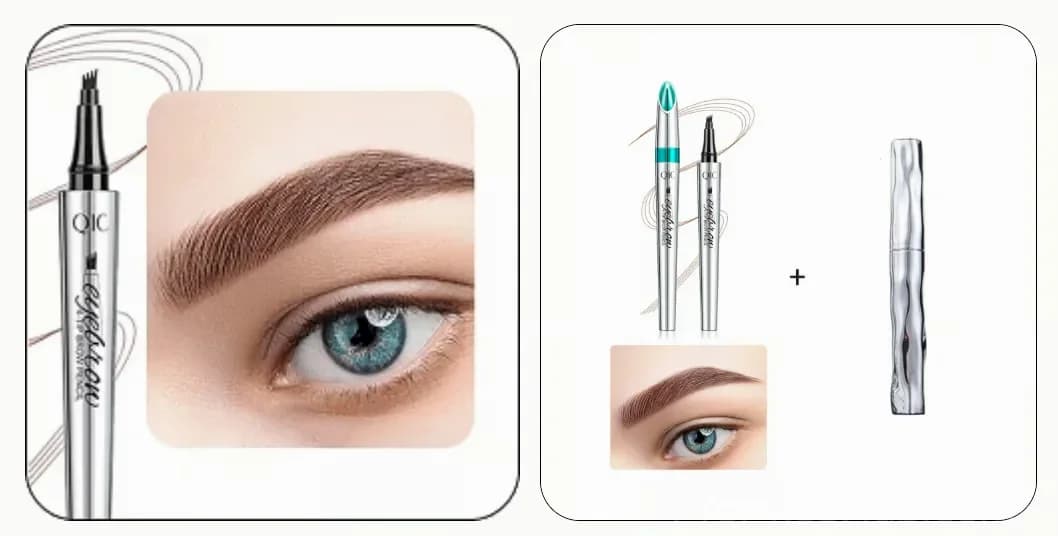 3D Waterproof Eyebrow Pencil, Light Brown, 2-Pack - View 40